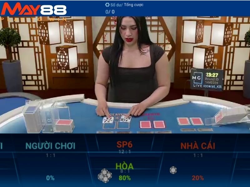 Tích lũy kinh nghiệm khi tham gia trò chơi Baccarat tại May88