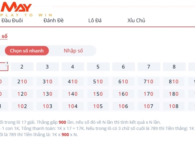 Soi cầu lô dựa trên cầu kẹp số ngày hôm trước